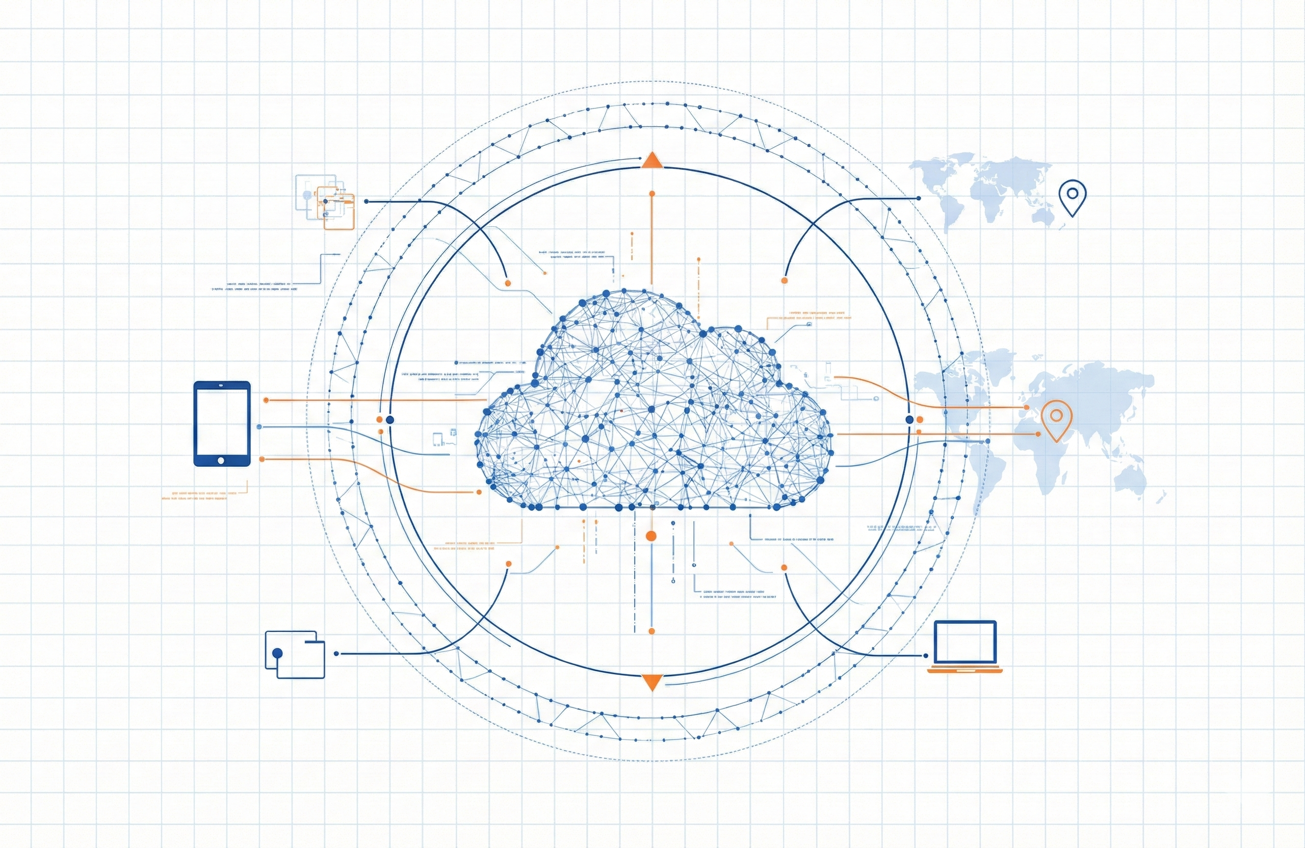 Cloud-native architecture that minimizes overhead